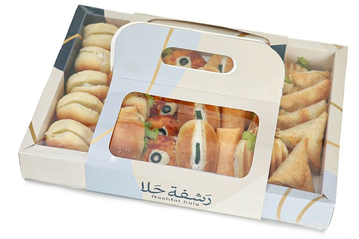 فطاير رشفة وسط