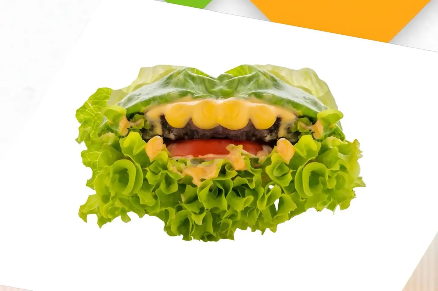 كيتو برجر لحم