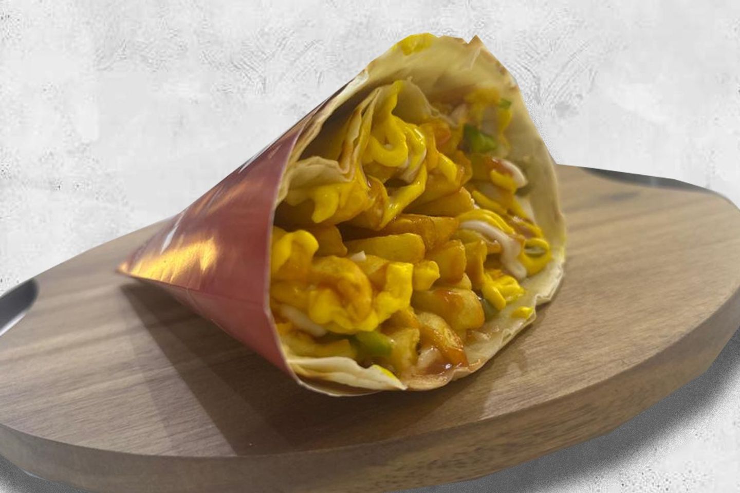 كريب بطاطس بالجبن