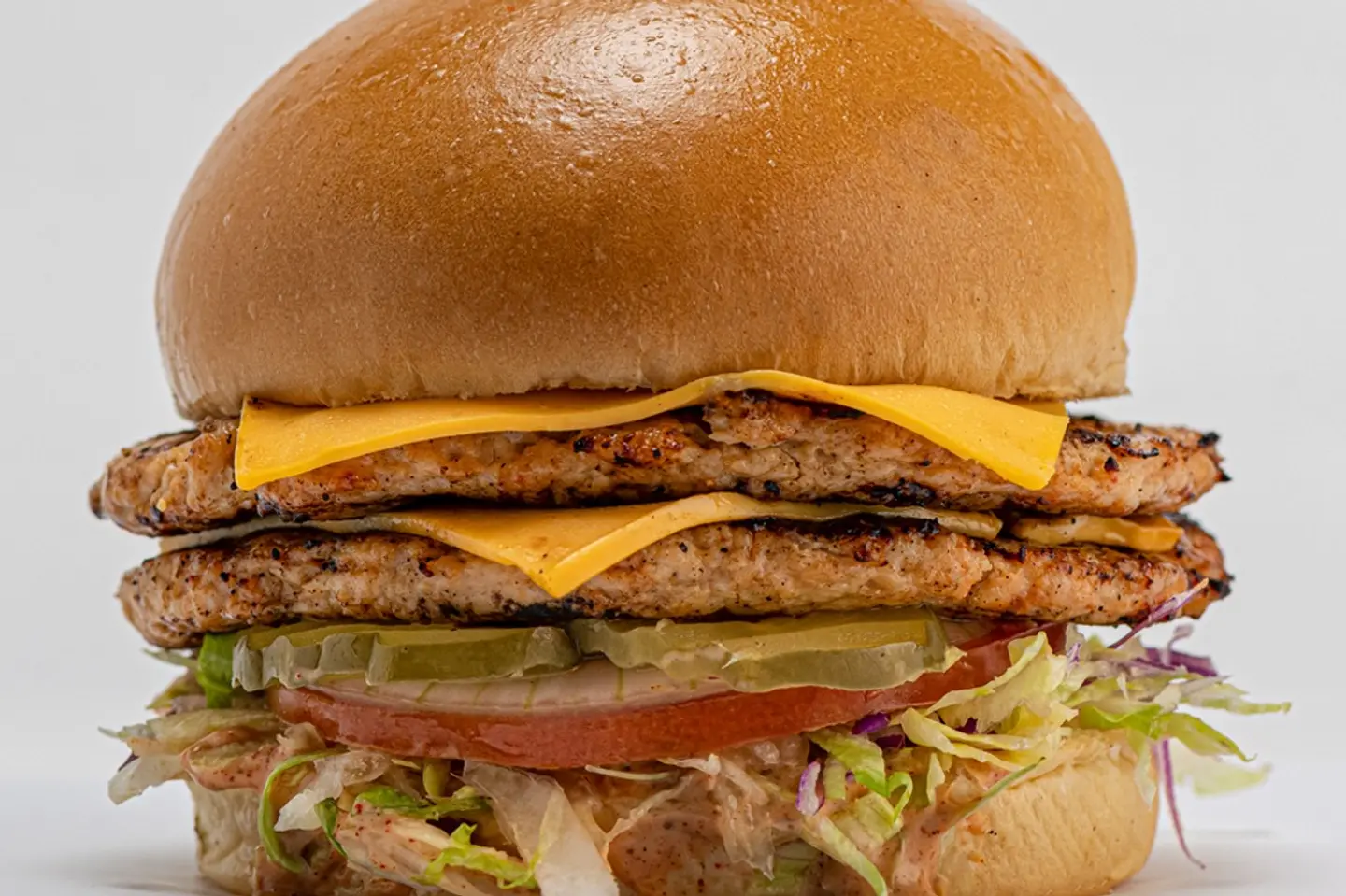 Double Chicken Burger