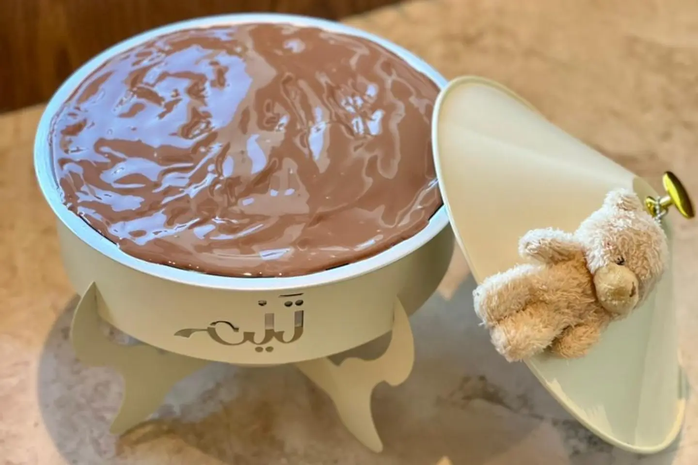 Sakhan Pudding Kunafa Pistachio And Belgian Chocolate