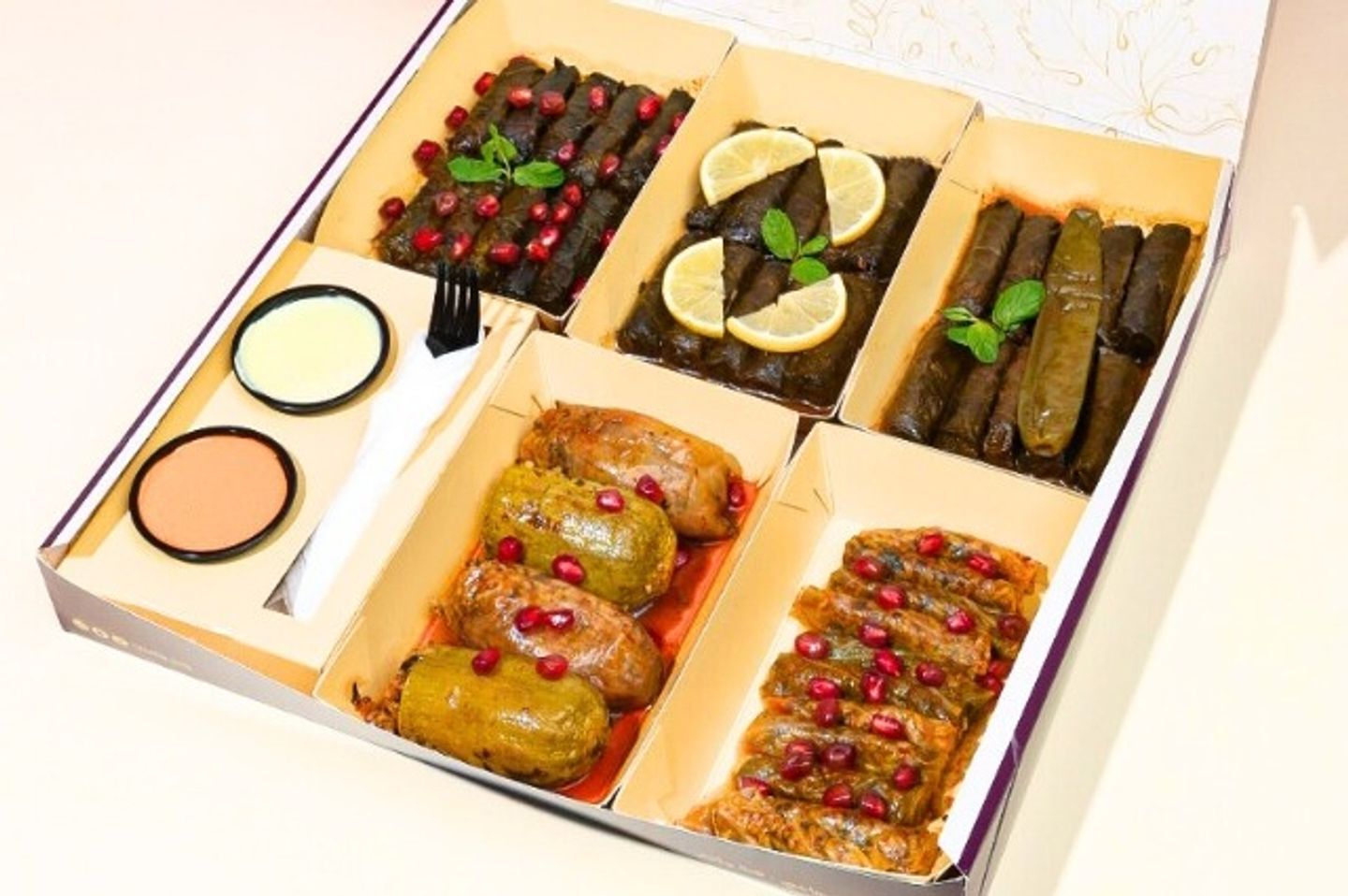 Large Grape Leaves And Stuffed Collection