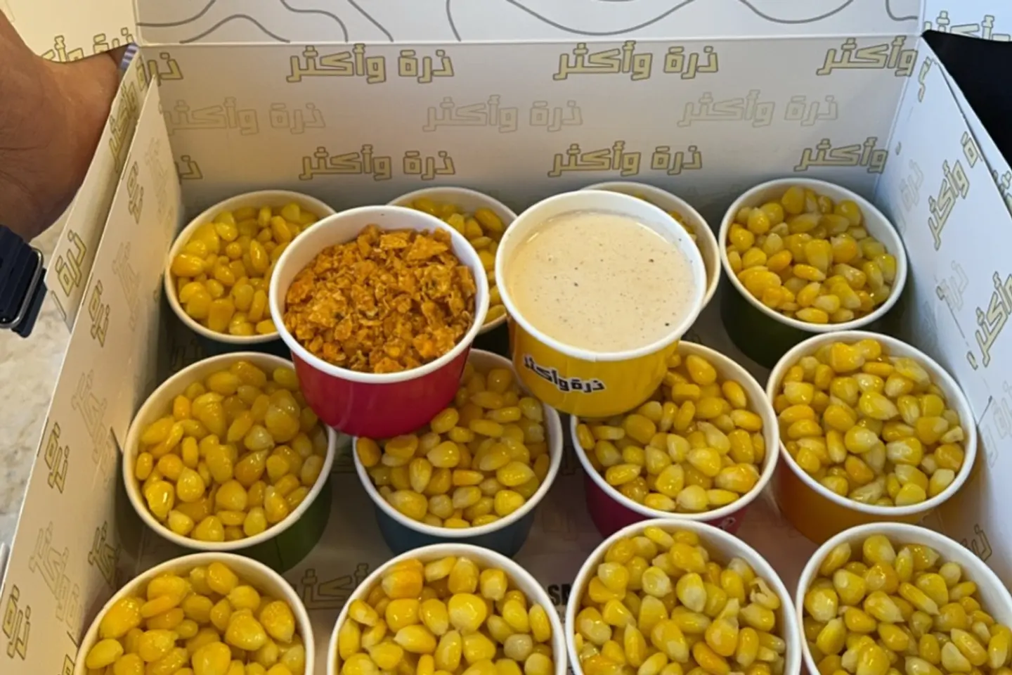 بوكس ذرة 16 علبة