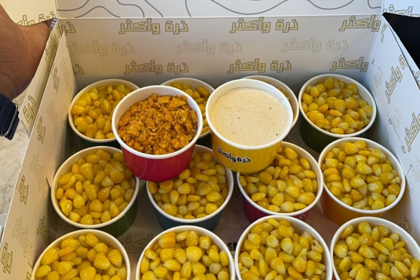 بوكس ذرة 16 علبة