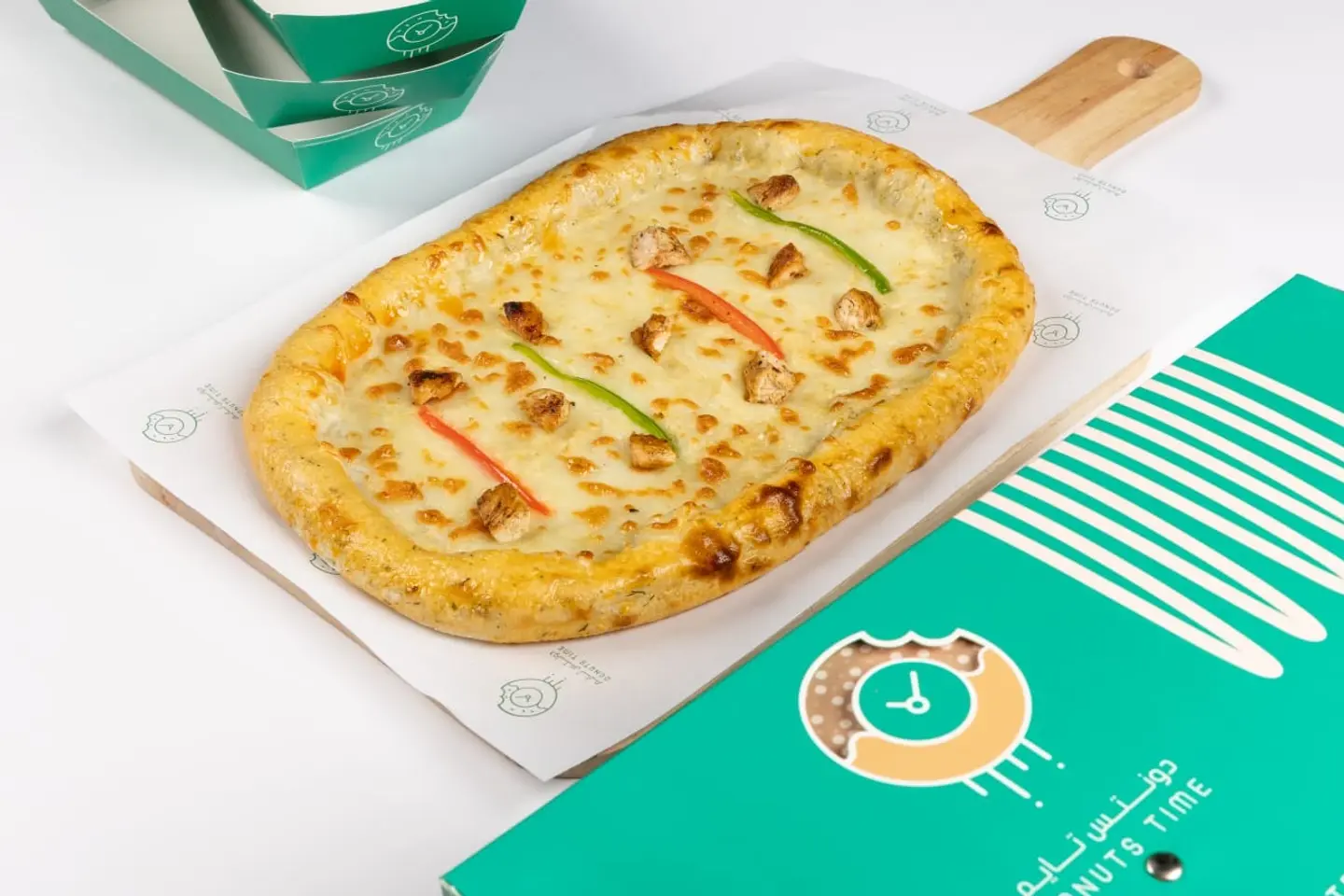 مناقيش دجاج بيستو