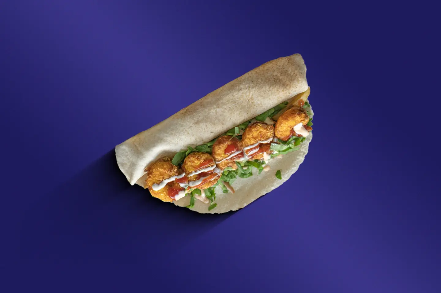 ساندوتش جمبري مقلي جامبو