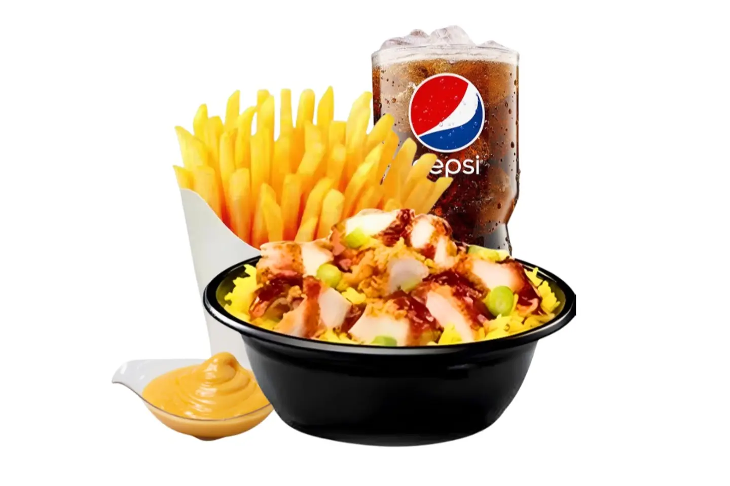 وجبة ريزو دجاج كرسبي