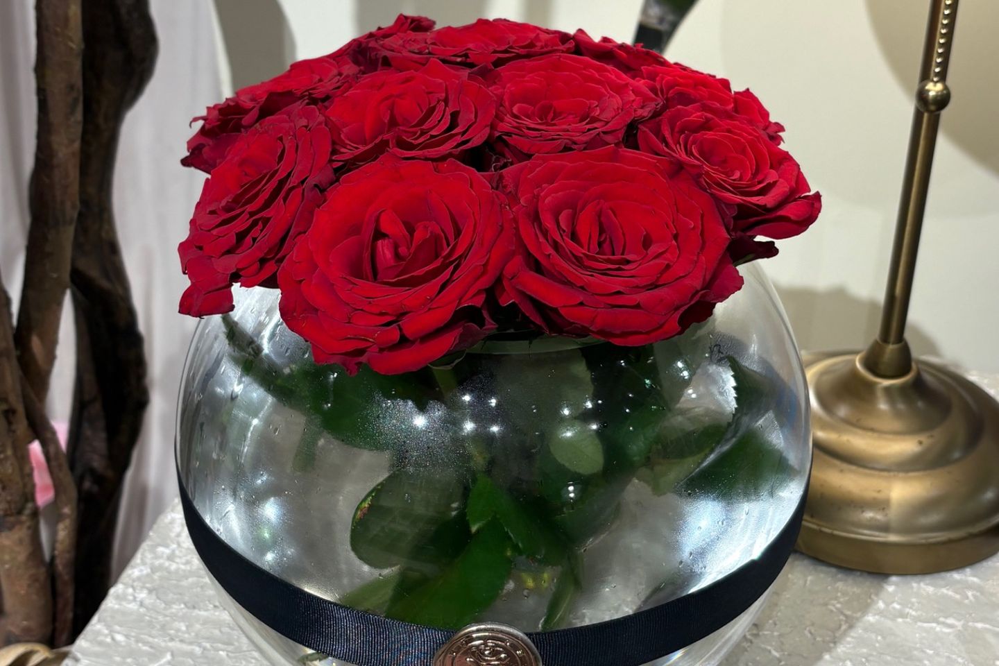 Clear Vase