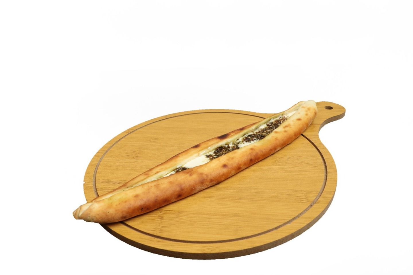 فطيرة لبنة بالزعتر