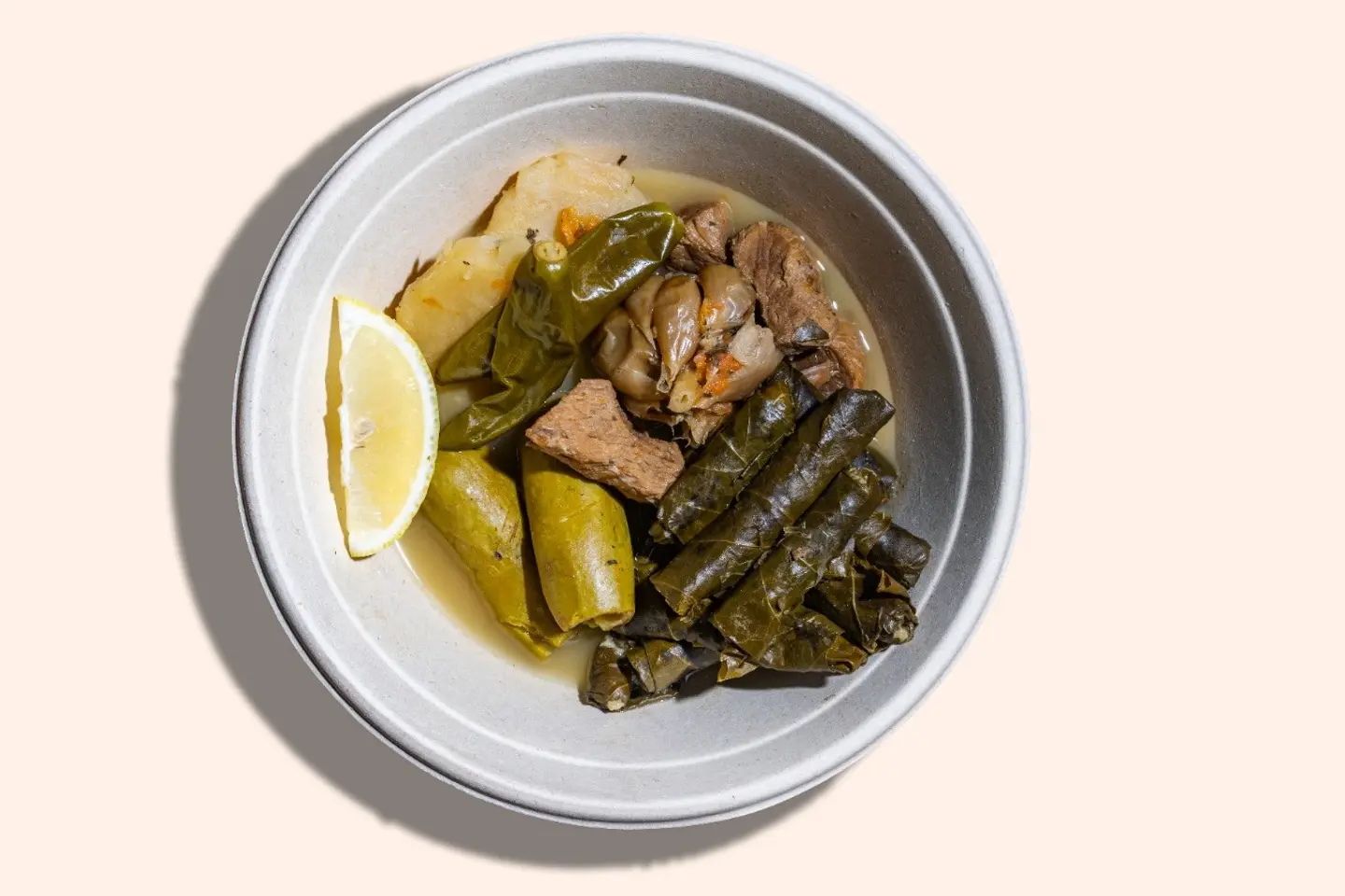Vine Leaves With Beef Rib
