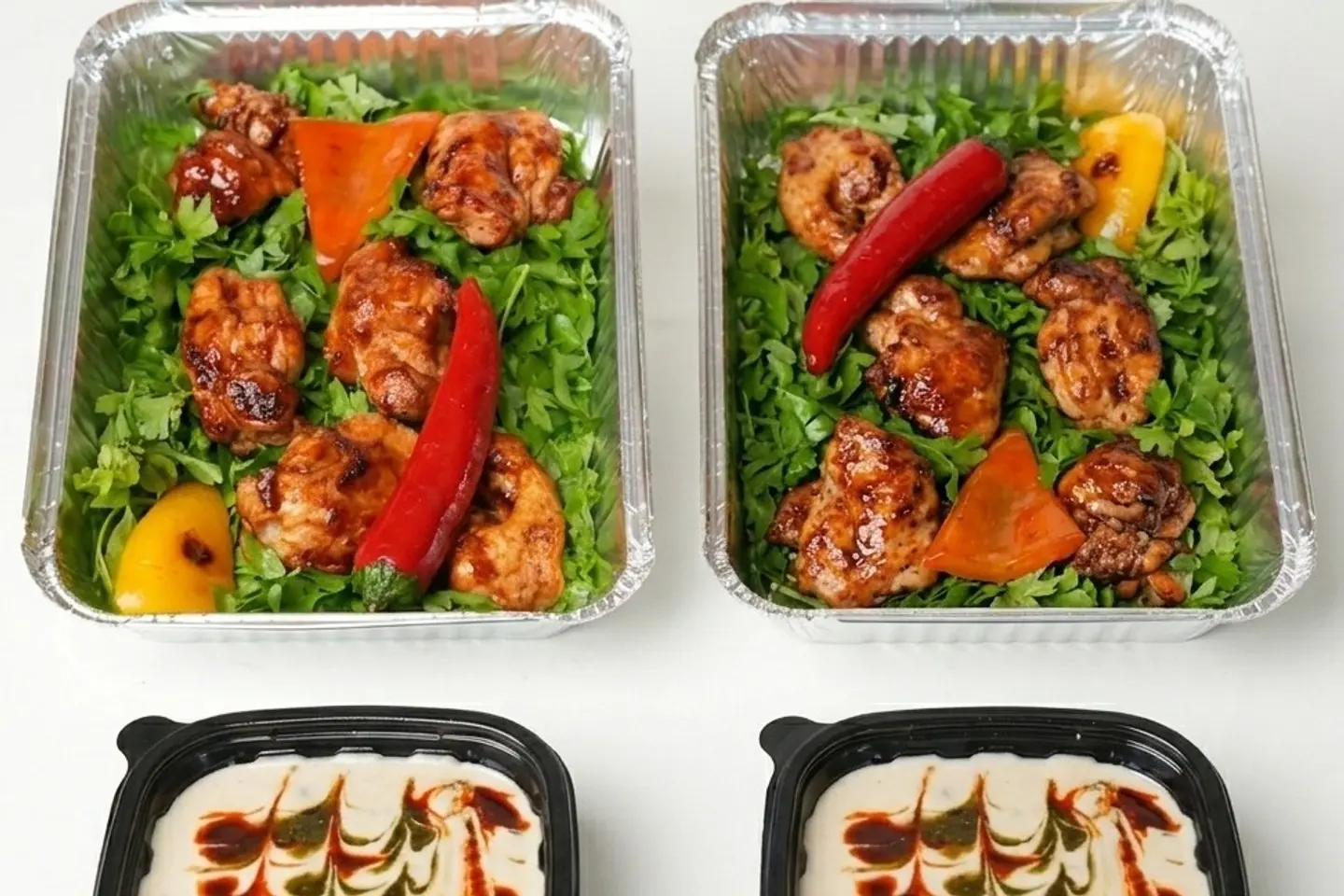 Shish Tawook + Shish Tawook + 2 Tahini And Bread