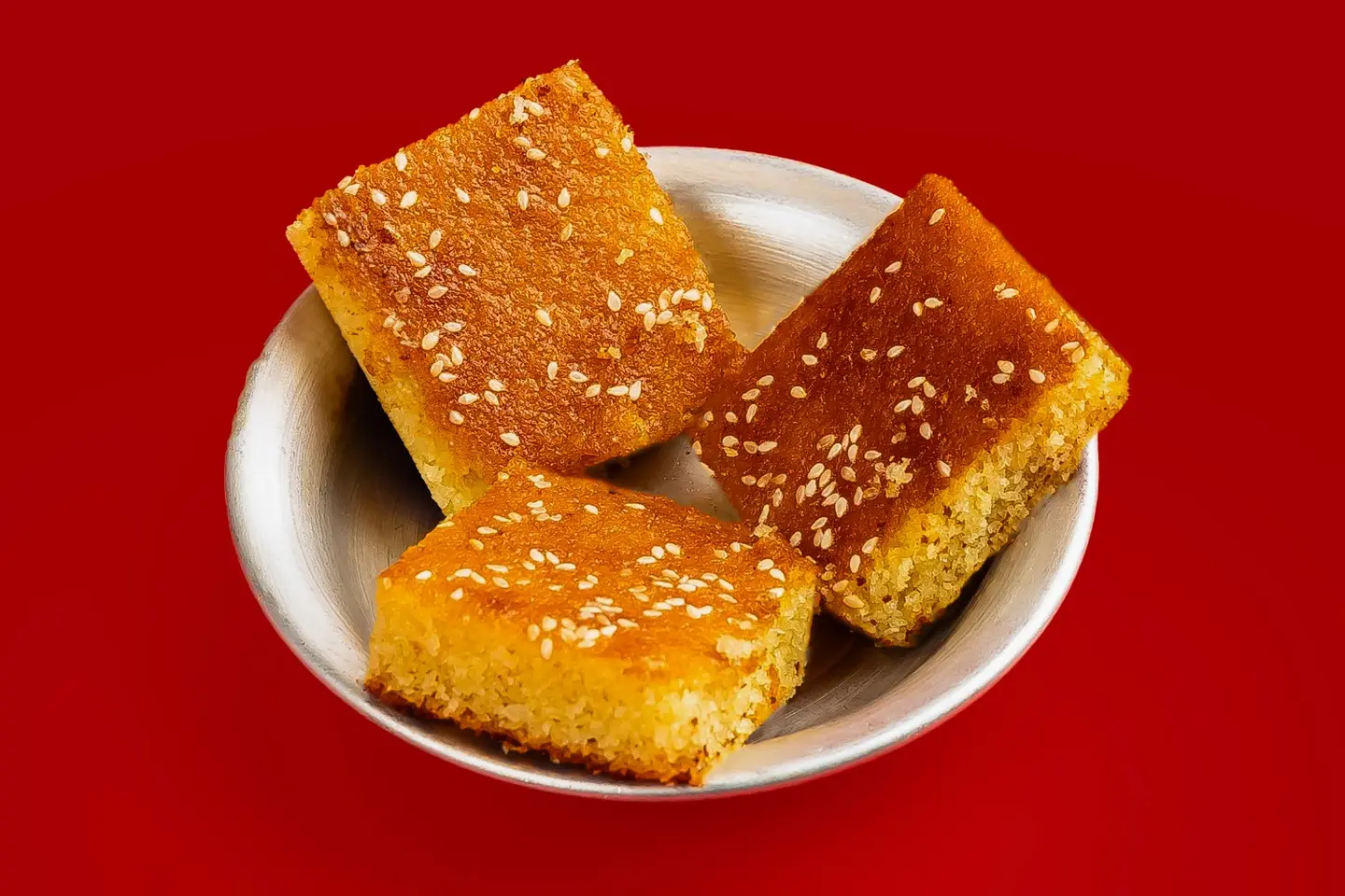 بسبوسة ثلاث حبة