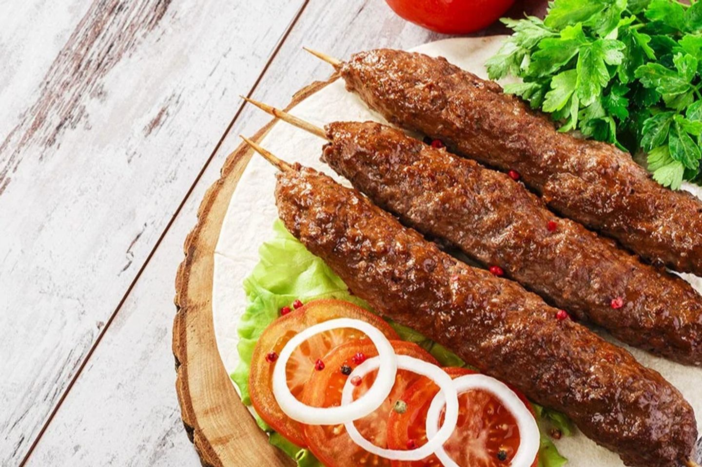 Fresh Lamb Grilled Kebab