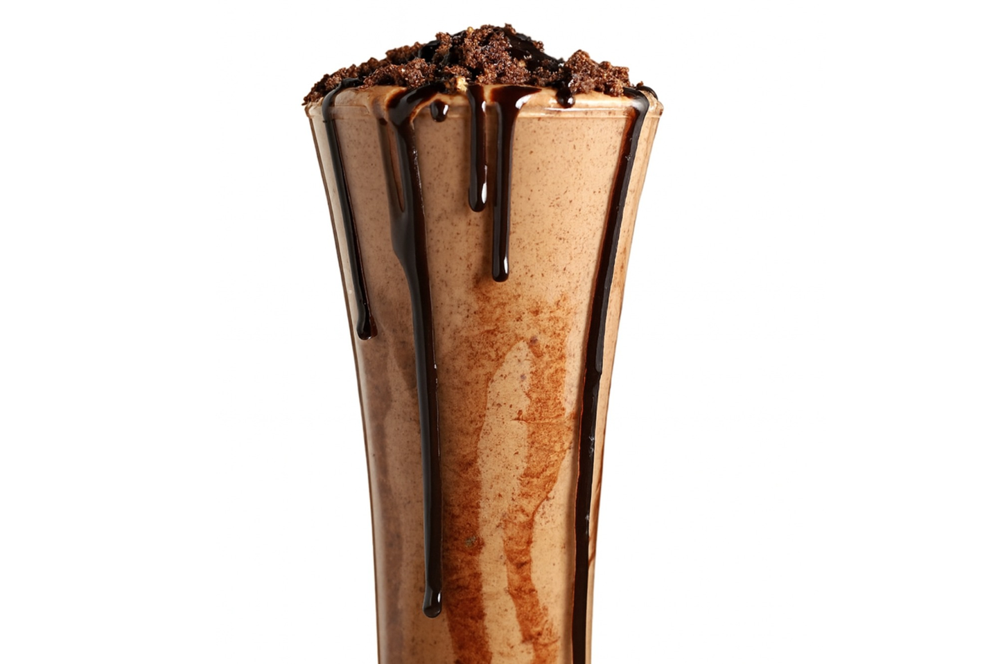 ميلك شيك البراوني بالشوكولاتة