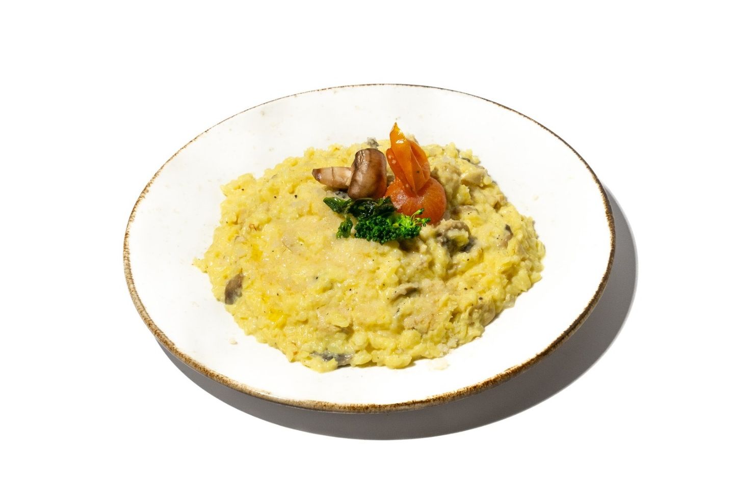 ريزوتو الدجاج بالفطر