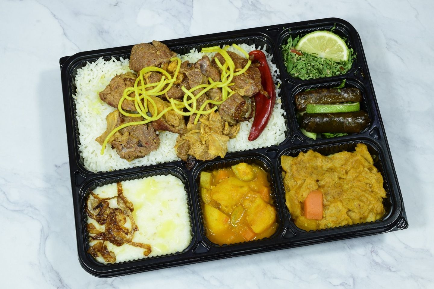 Camel Meat With Rice