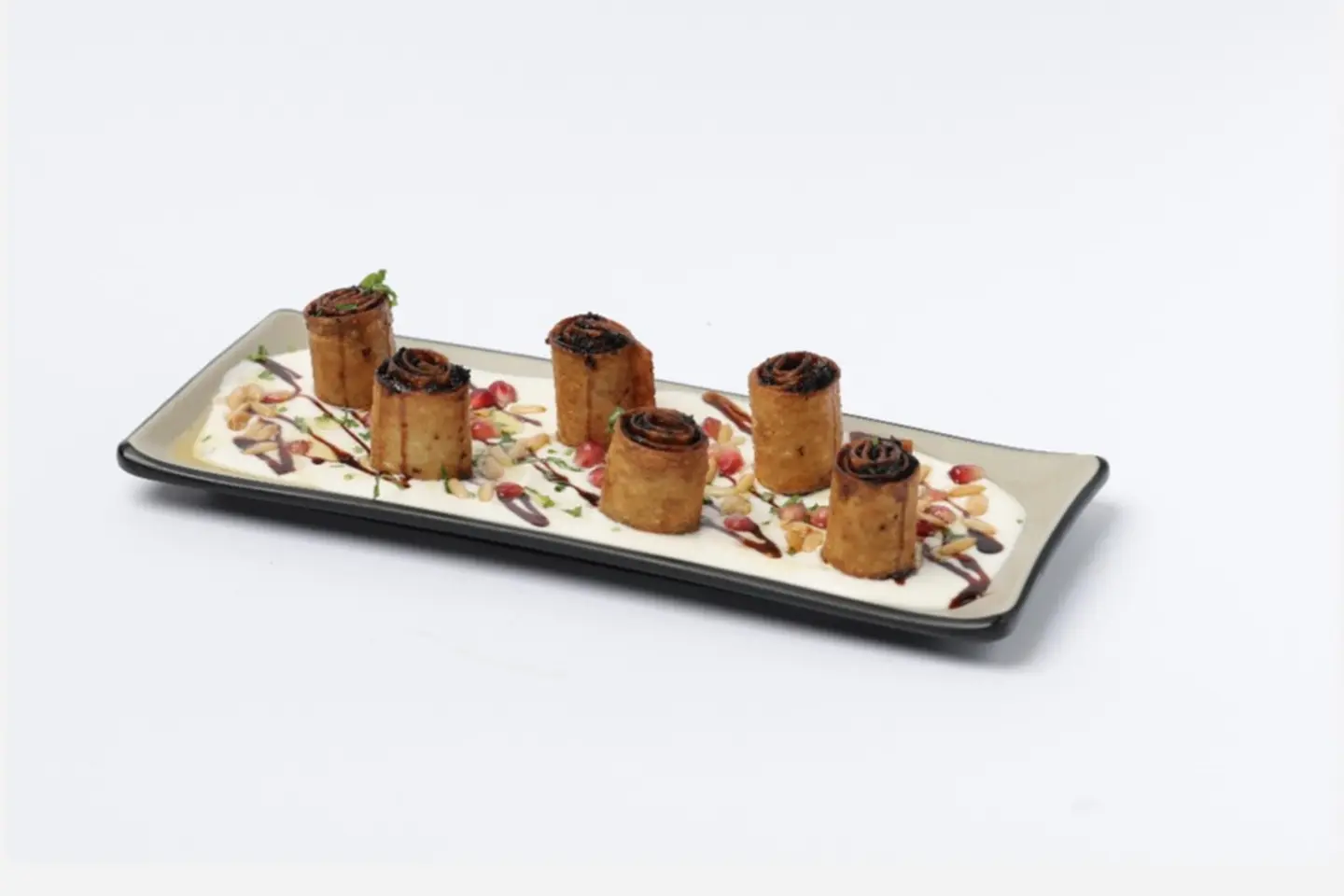 Meat Rolls With Pomegranate Molasses