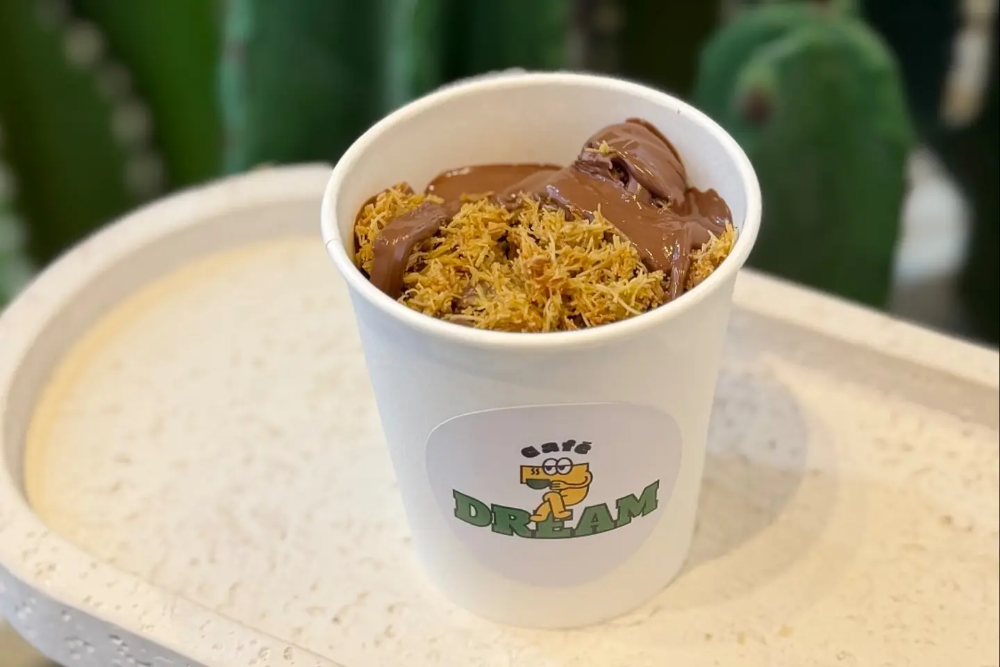 Kunafa And Pistachio Pudding