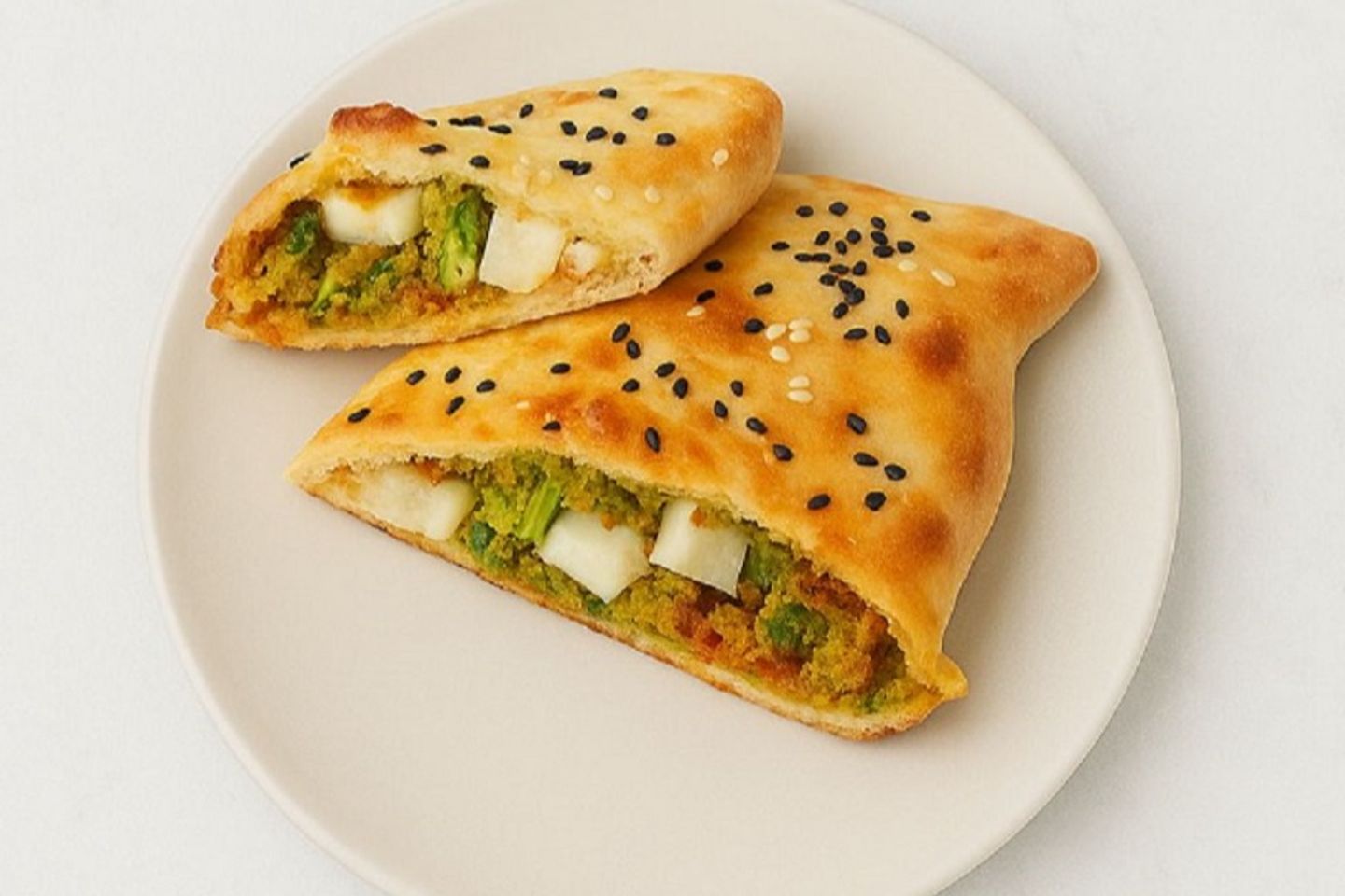 Mexican Falafel Pie