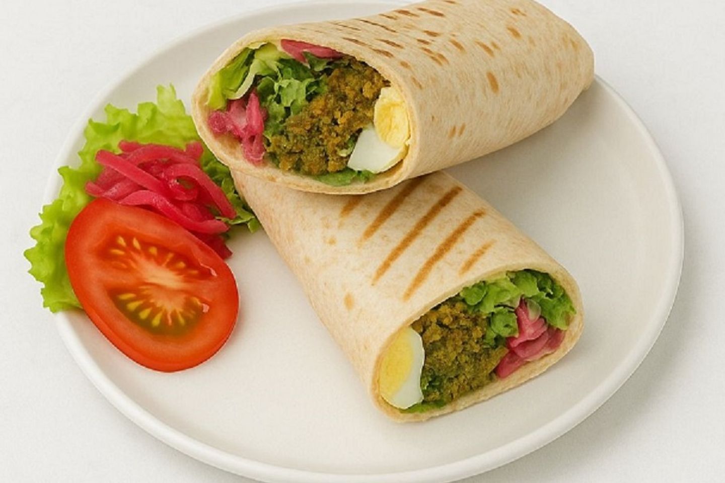 Falafel With Eggs