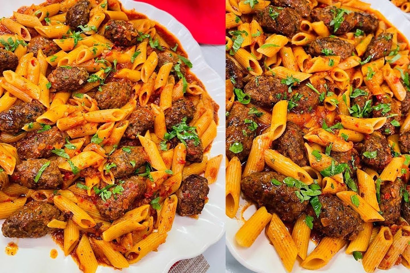 Kofta Pasta