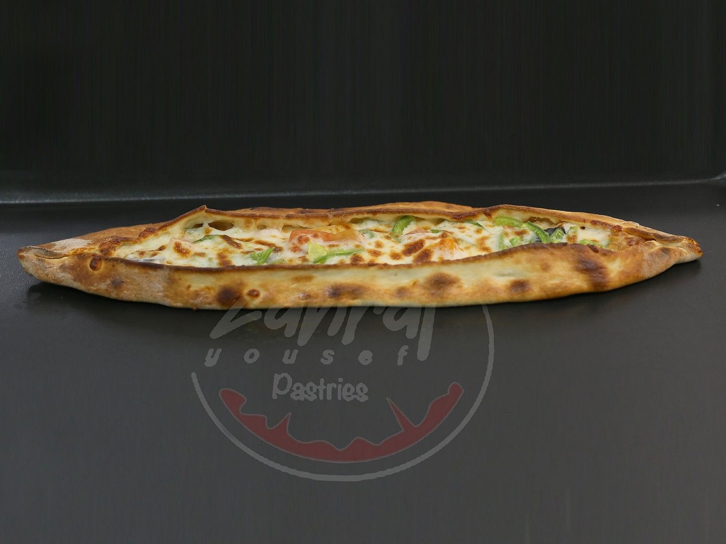 فطيرة خضار مع موتزريلا