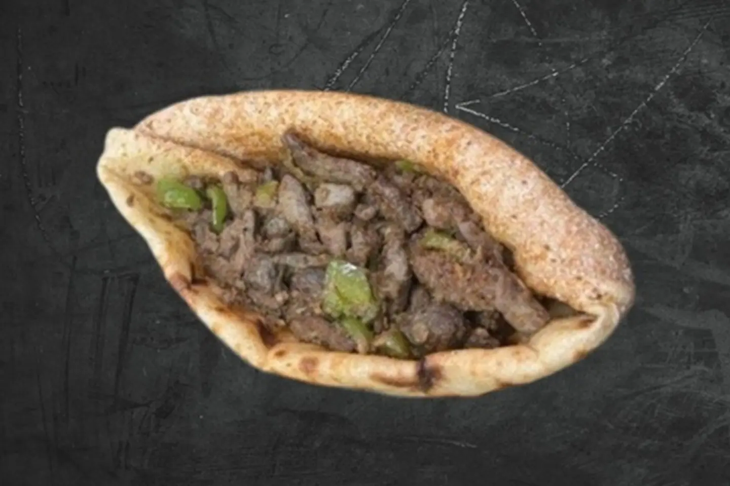 ساندويتش كبد إسكندراني كبير