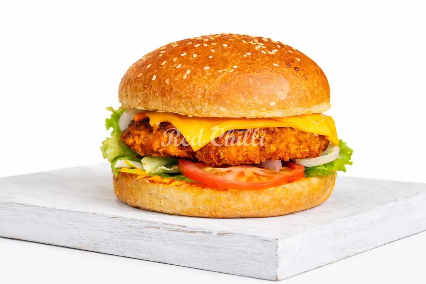 برجر بانير تكا مقرمش