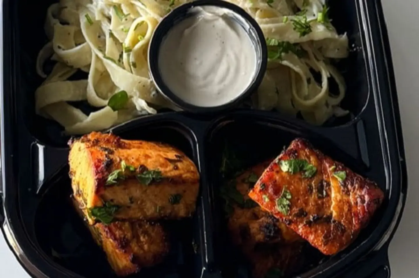 سمك السالمون المشوي