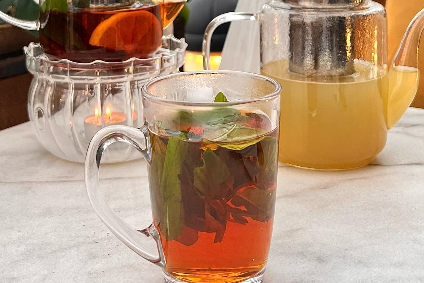 كوب شاهي أخضر