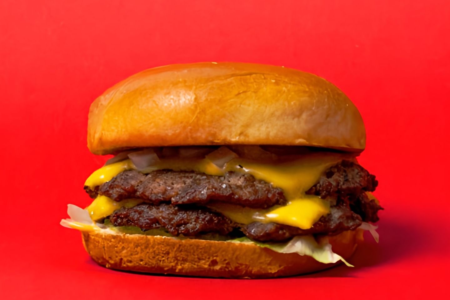 Charcoal Beef Burger Double