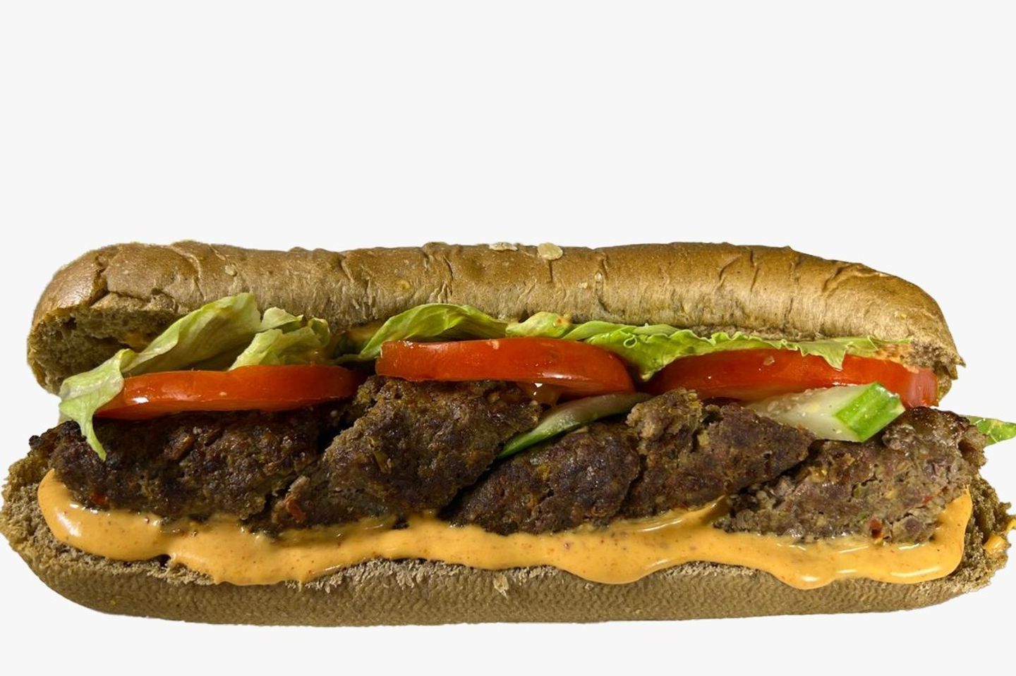 ساندوتش كباب لحم