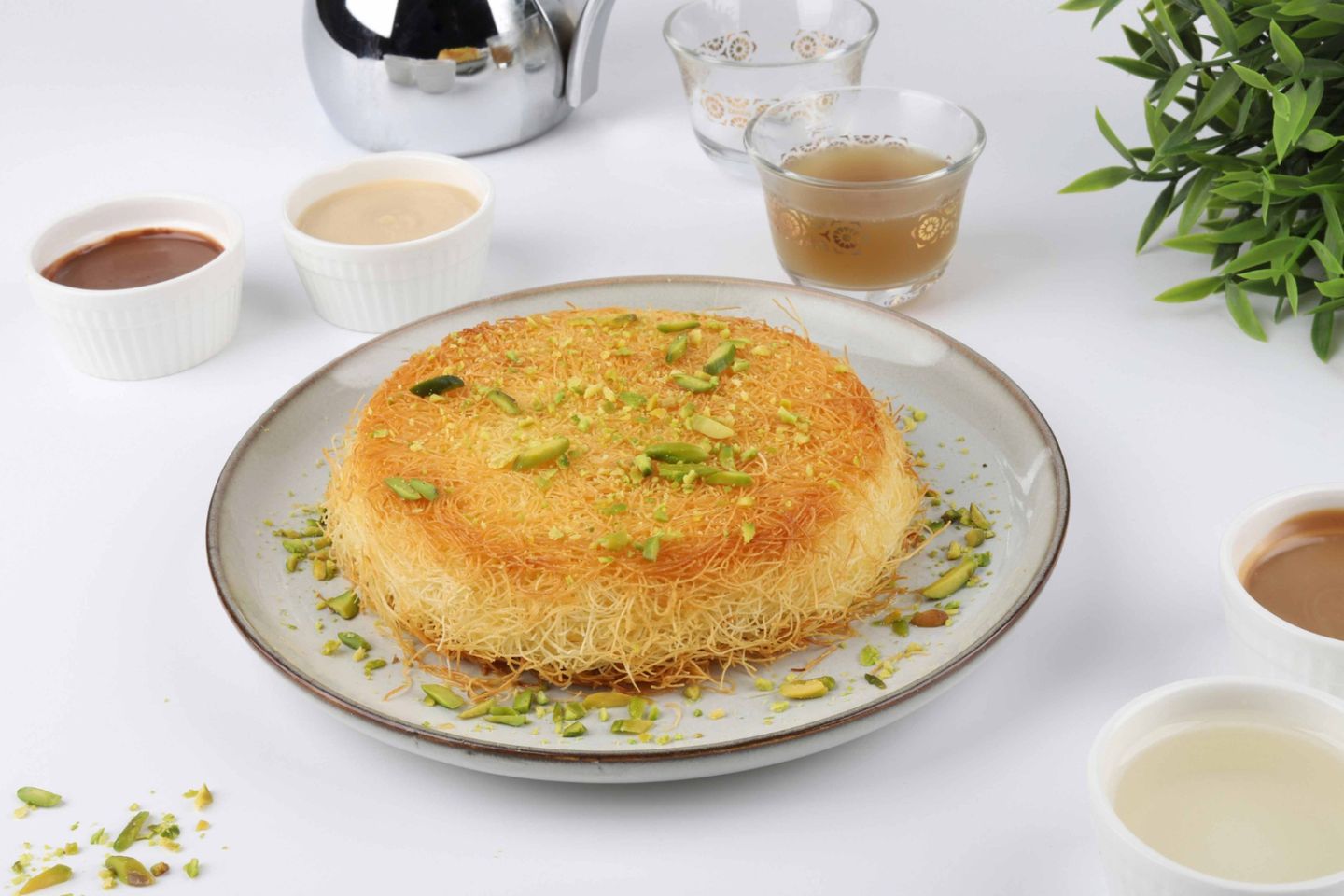 كنافة بالقشطة