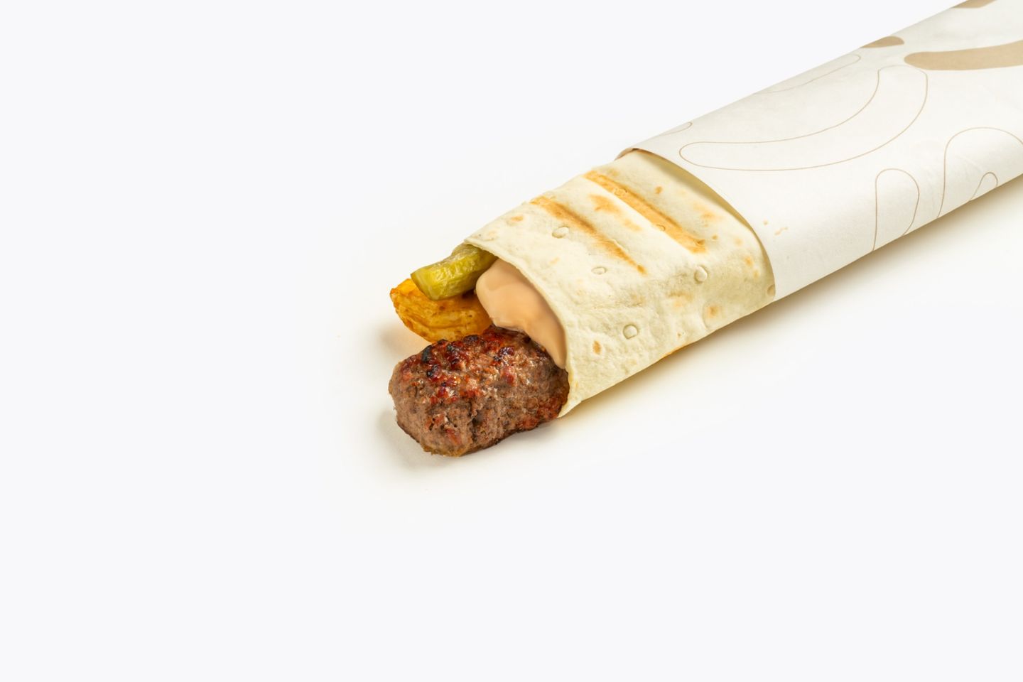 Beef Kebab Sandwish