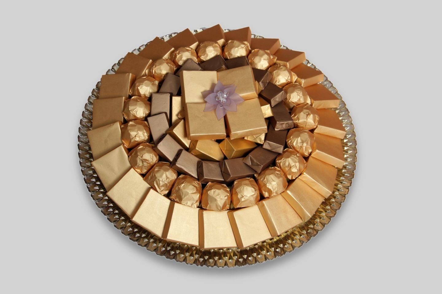Chocolate Wrapped Plate 1000 G