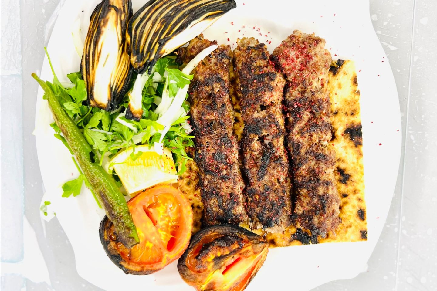 For One Person Meat Kebab