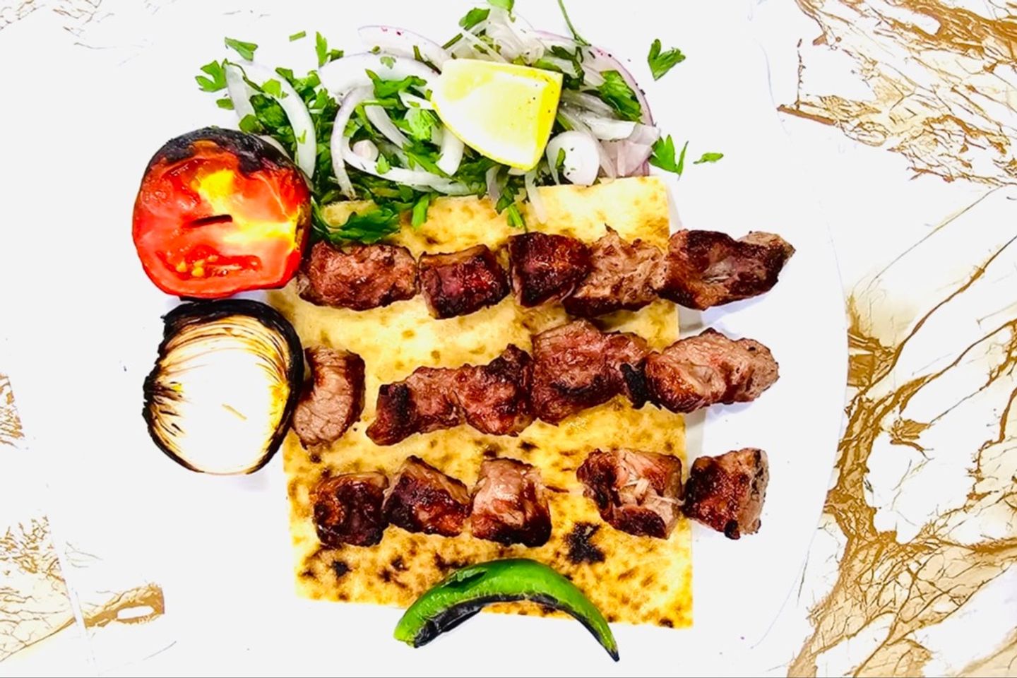 For One Person Meat Skewers