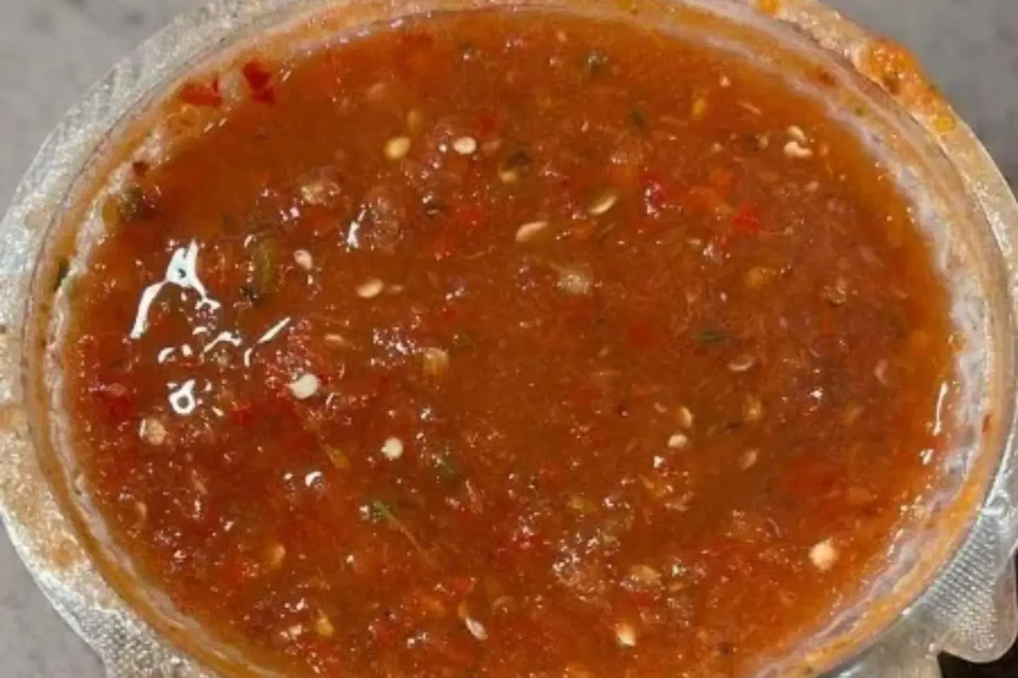 سلطة طماطم بارد