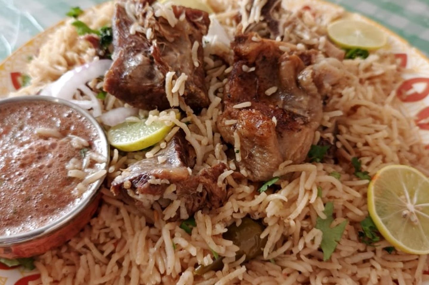 كبسة لحم