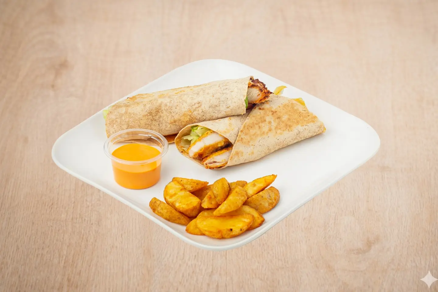 Crispy Chicken Wraps
