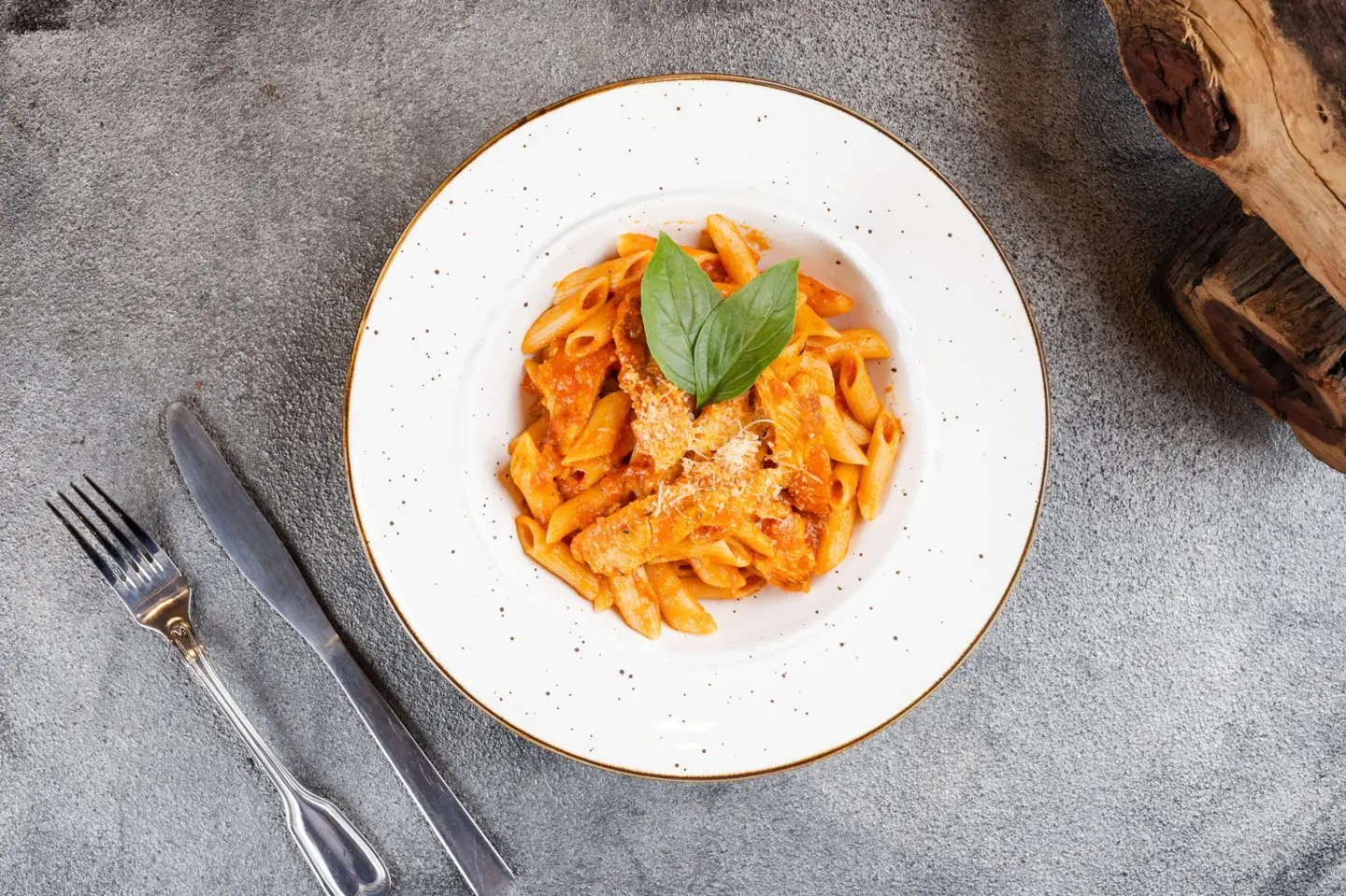 Chicken Pasta Red Sauce