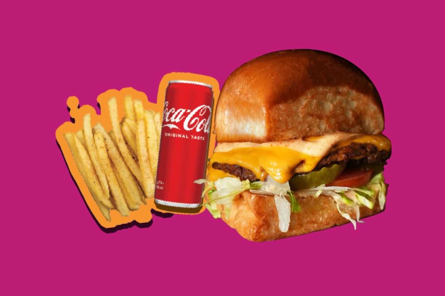 Single Smash Square Burger