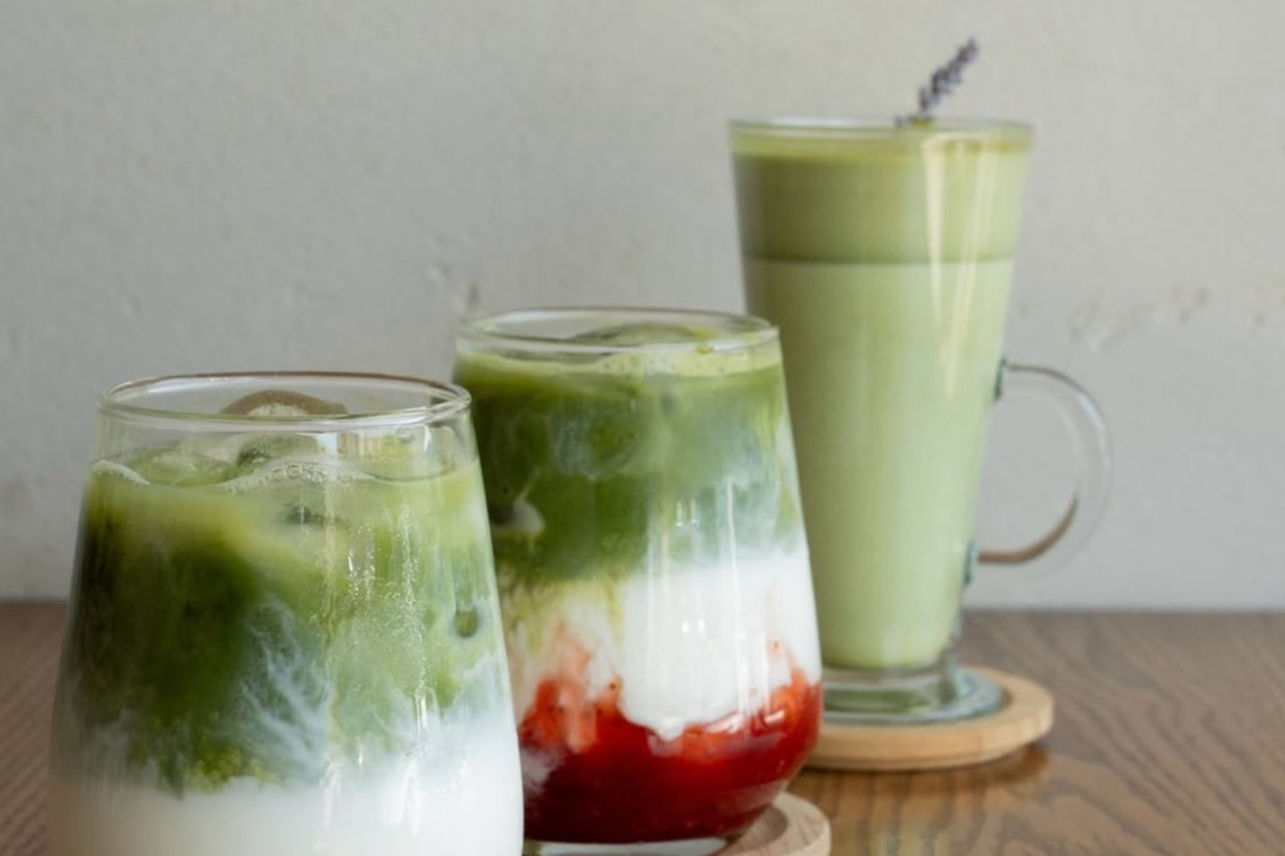 Lced Matcha Lavender