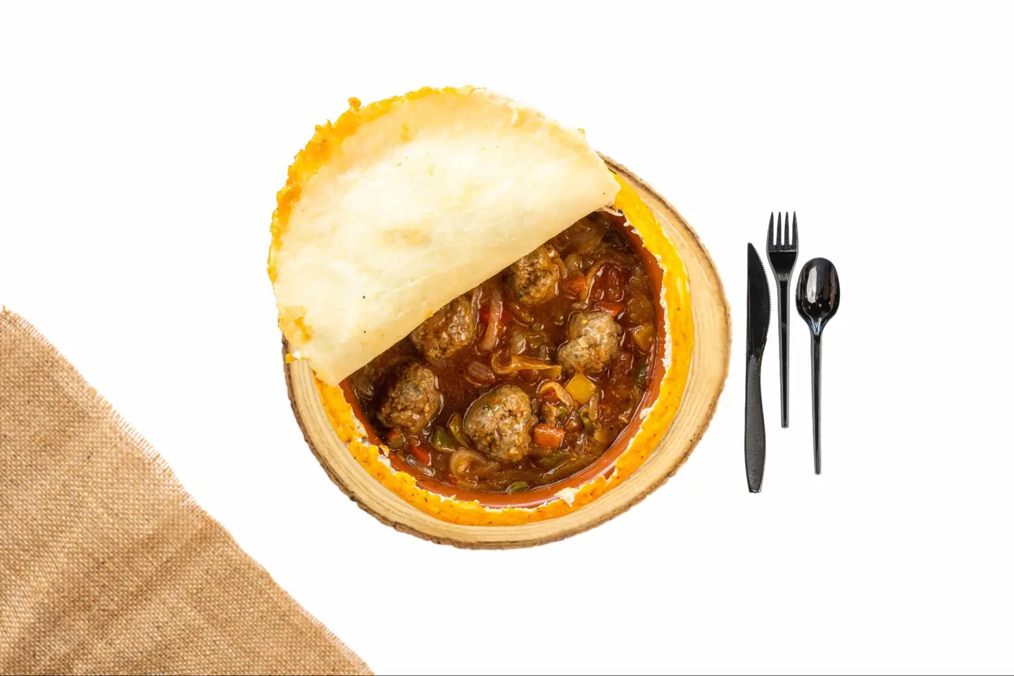 طاجن كفتة باللحم