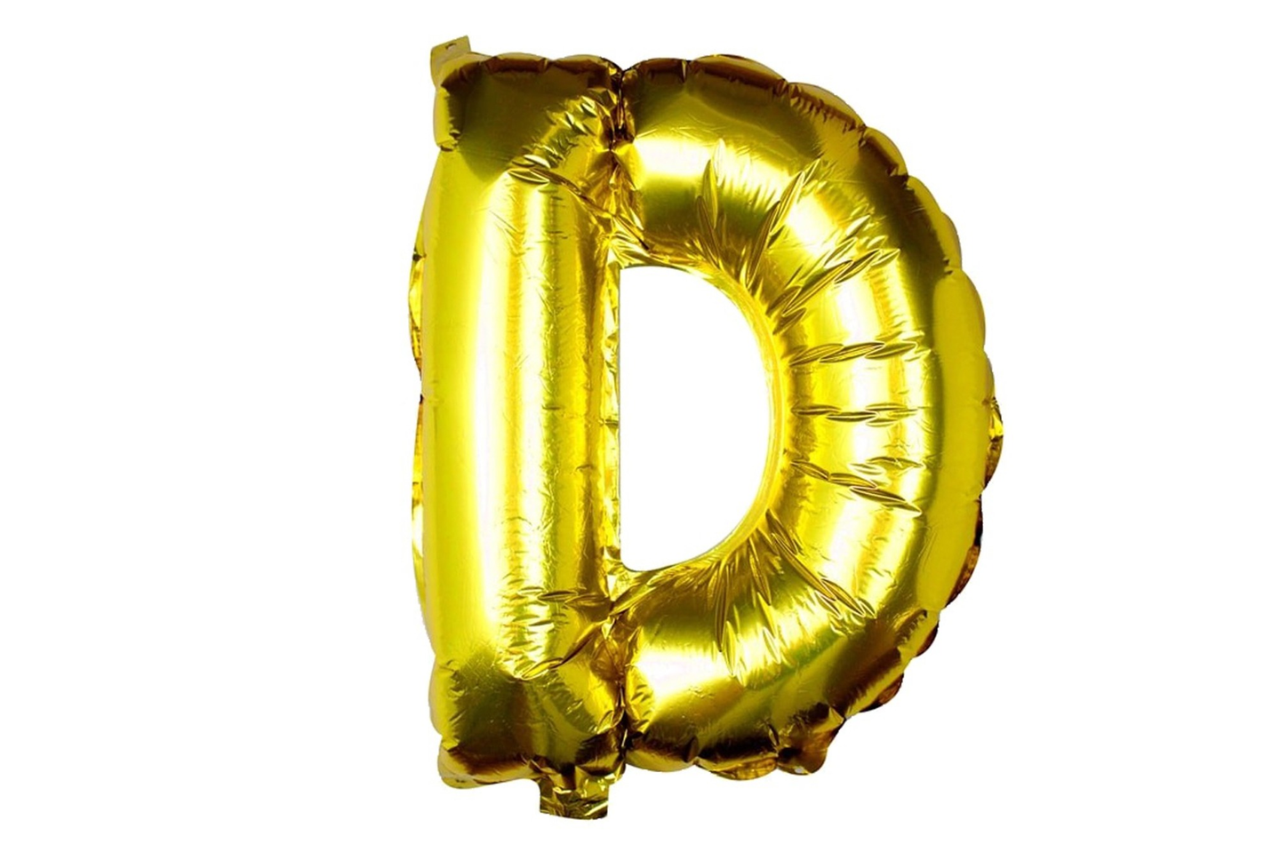 بالون حرف دي ذهبي