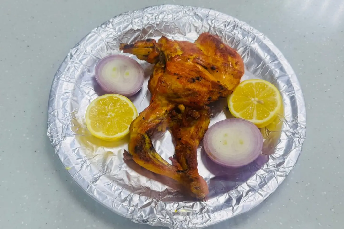 Half Bbq Plane Chicen