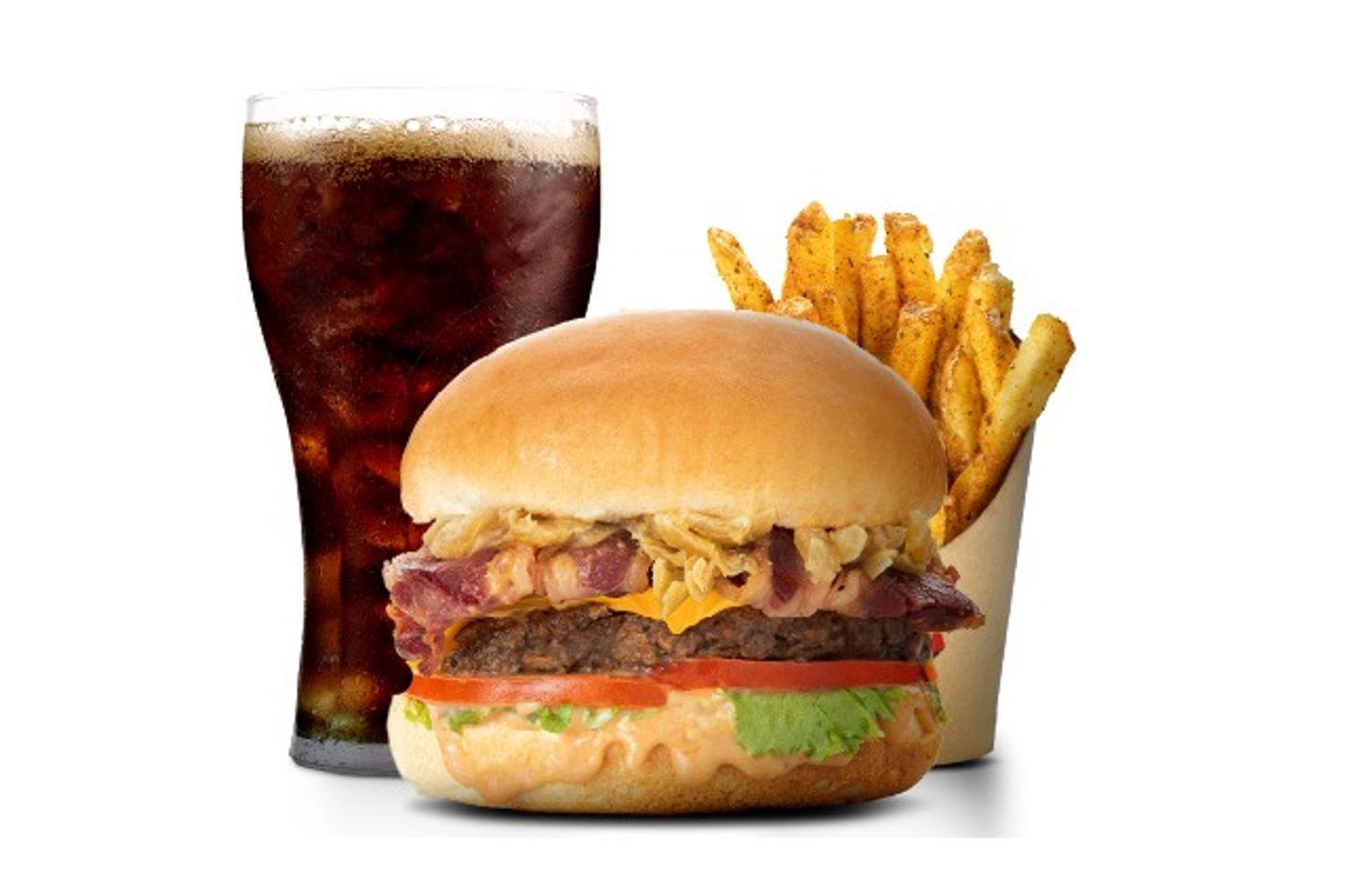 Bacon Burger 1 Layer Meal