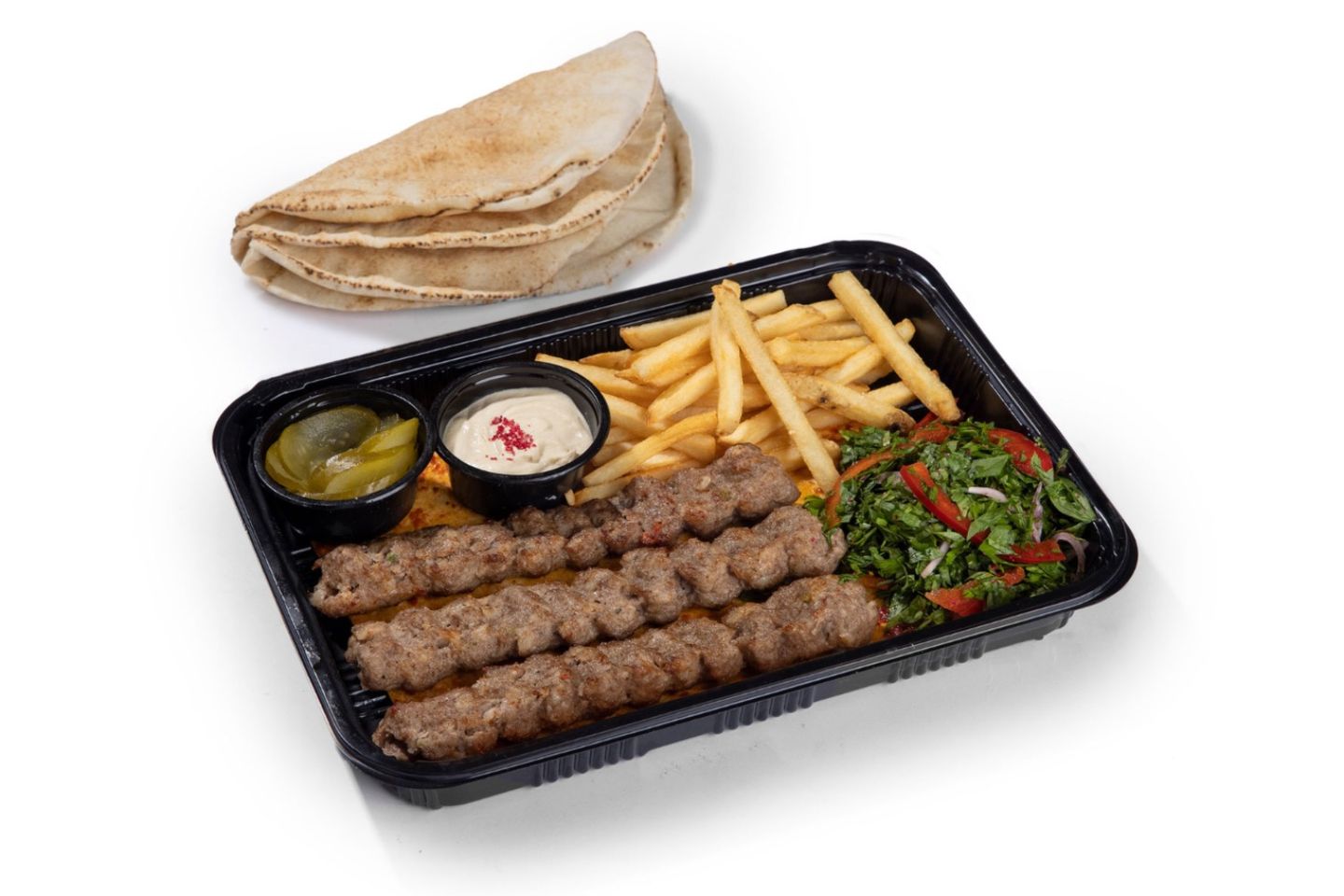 صحن كباب لحم غنم