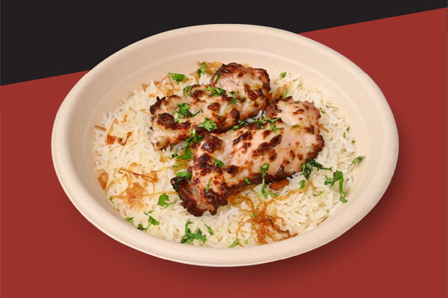دجاج بدون عظم ورز - رز بالزعفران