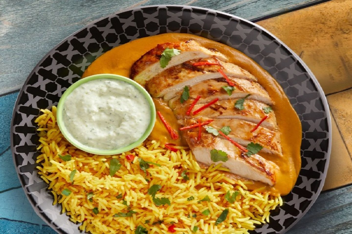 Creamy Cashew Chicken And Spicy Rice With 1 Regular Side